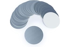 U.S. Solid Aluminum Foil Cap Liner Heat Sealing for PET Bottle Lid(100 pcs, 20mm)