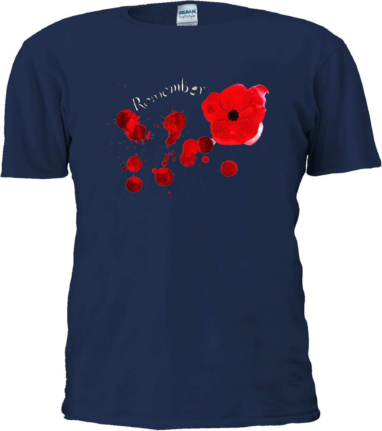 NisabellaLTD Remembrance Day Poppy British UK Novelty Men Women Unisex