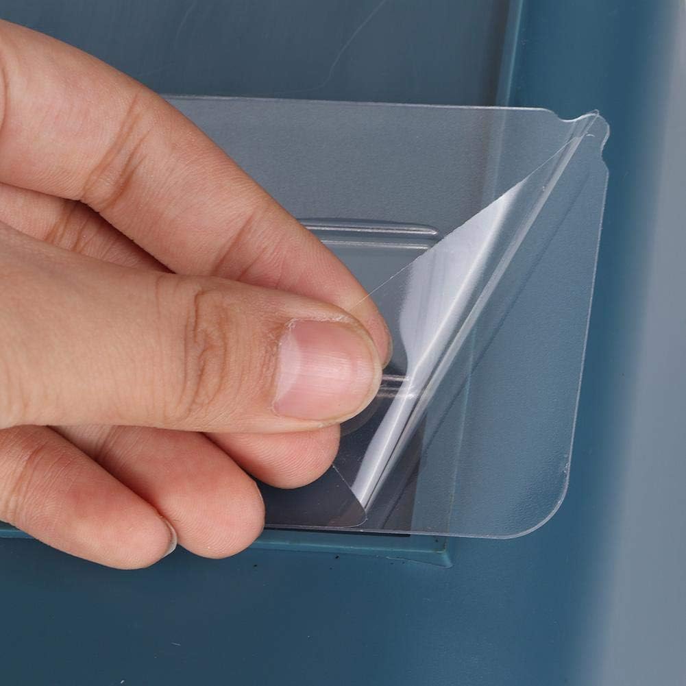 Azul Jeffergarden Contenedor de Basura Destop montado en la Pared Cubo