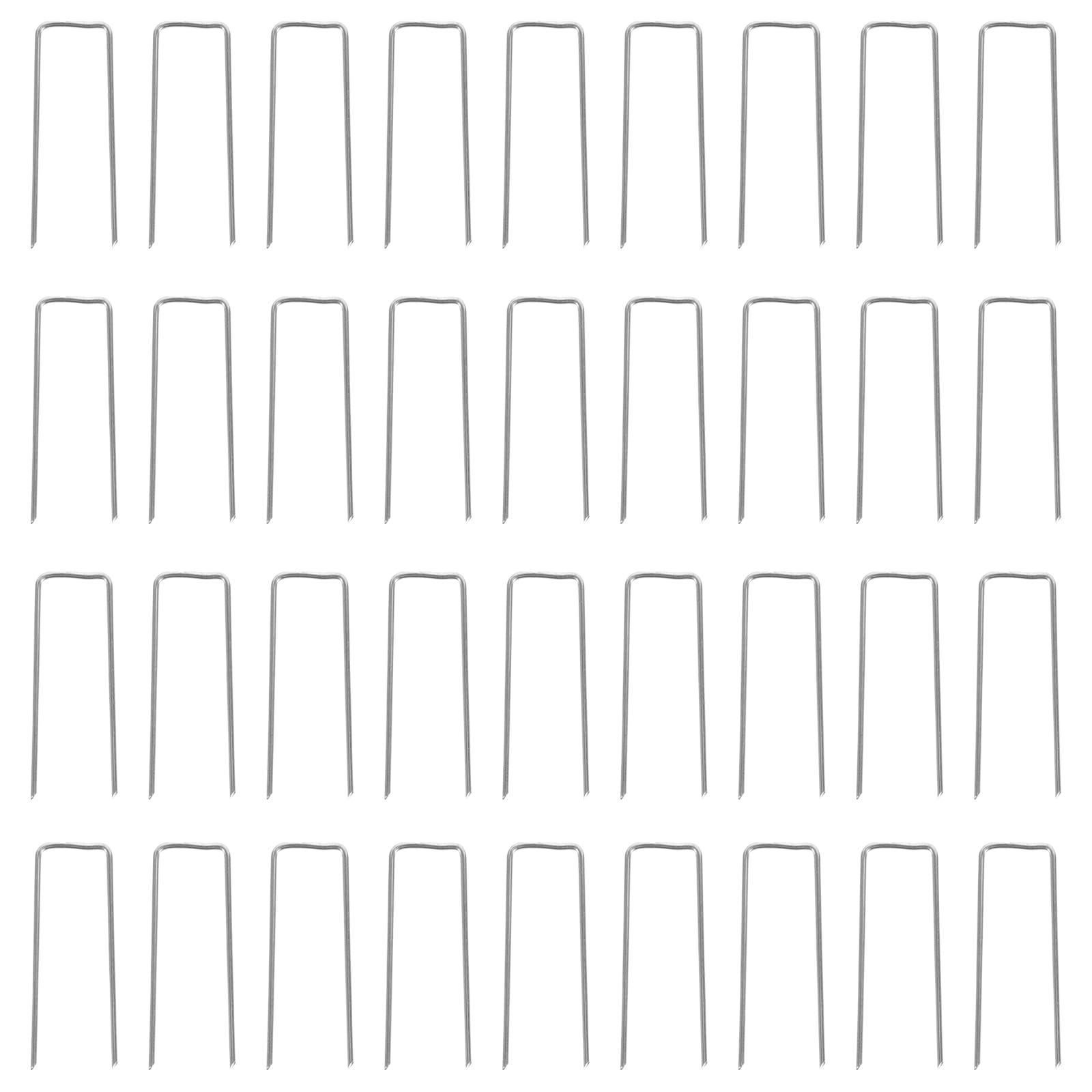 Sewroro 100pcs Greening Pins Floral U-Pins Plant Floral Fern for Picks U-Shape Craft for Foam Straw Wreaths Holiday Arrangements