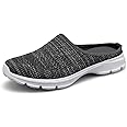 ChicWind Womens Breathable Mesh Walking Mules Sneakers Open Back Slip On Shoes