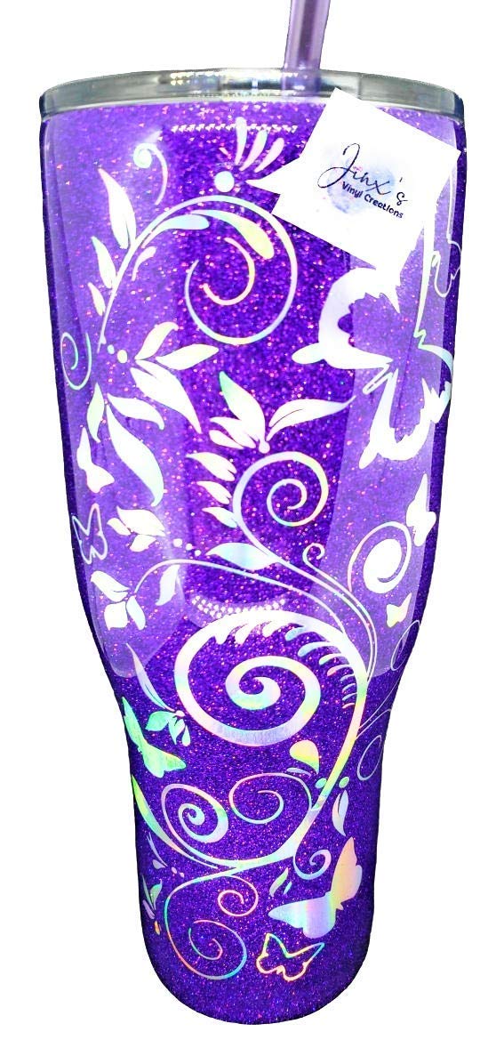 glitter tumbler yeti