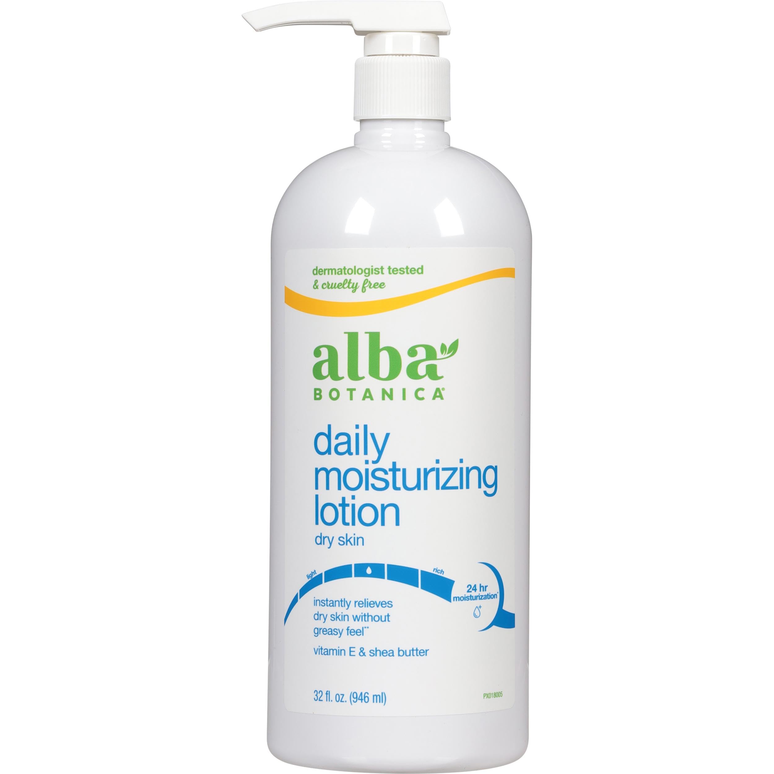 Alba Botanica Very Emollient Body Lotion, Maximum, 32 Ounce