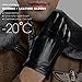 Harrms Best Touchscreen Nappa Genuine Leather Gloves for men's Texting Driving Cashmere Lining (L-8.9