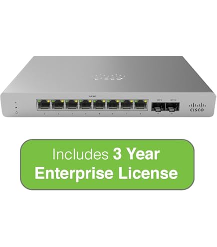 Amazon.com: Cisco Meraki MS120-8LP-HW Compact Cloud-Managed