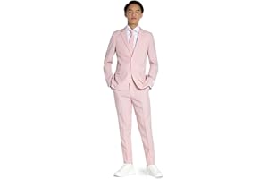 OppoSuits Teen Boys Solid Color Suit - Prom and Wedding Party Outfit - Including Blazer, Pants and Tie