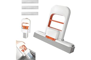 Mini Foldable Desktop Mop 2025, Self-Squeezing Sponge Mop, Wall Cleaner Wet and Dry Use Cleaning Tool, Portable MiniMop for K