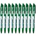 Pilot Frixion Erasable Gel Pen 0.5mm, Extra Fine Green, 10pcs Box