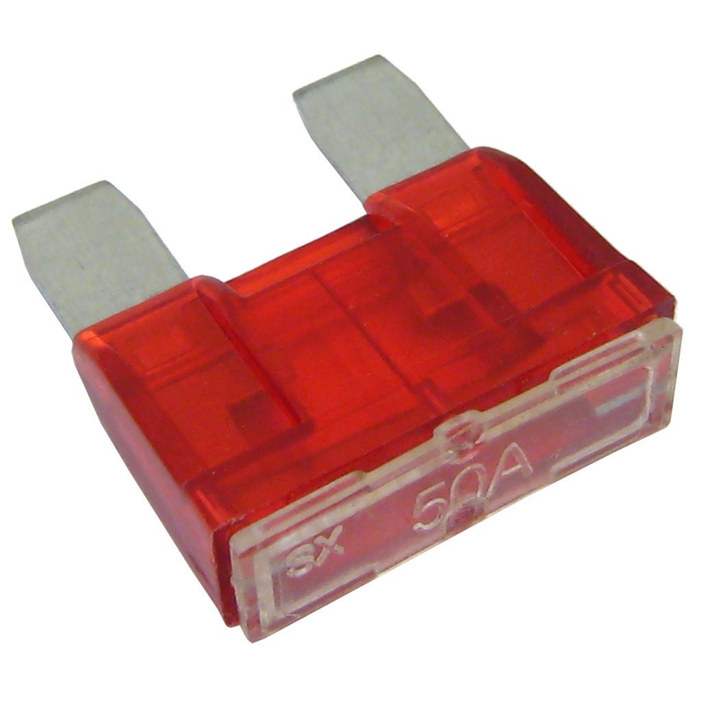 All Trade Direct 2 X 50 Amp Maxi Blade Fuse Car Van Truck Fuses Tractor