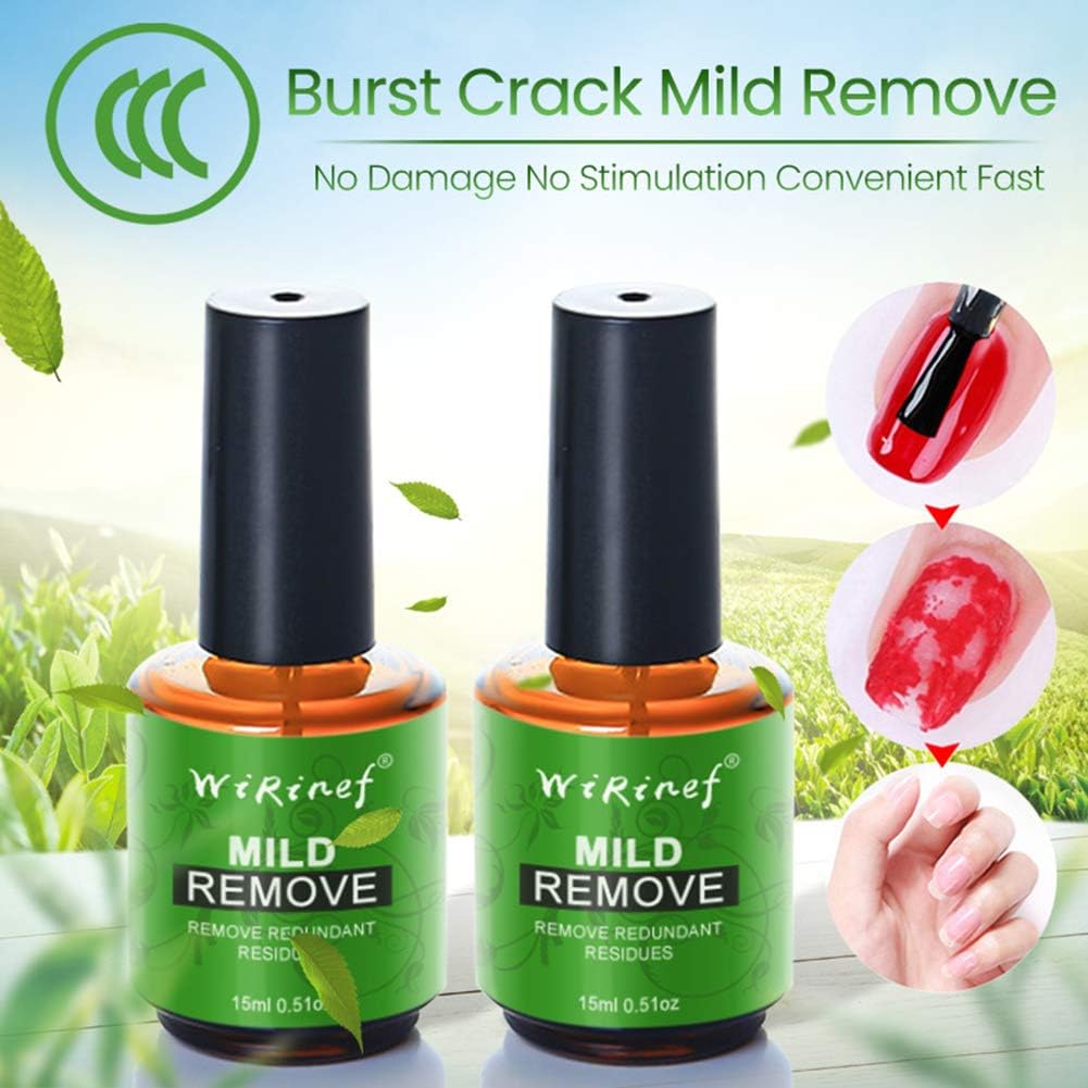 Taykoo Gel Polish Remover Quickly Remove Nail Polish Magic Remover Gel Nail Polish Removal Oil Liquid