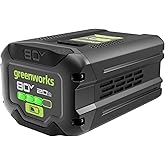 Greenworks 80V 2.0Ah Lithium-Ion Battery (Genuine Greenworks Battery / 75+ Compatible Tools)