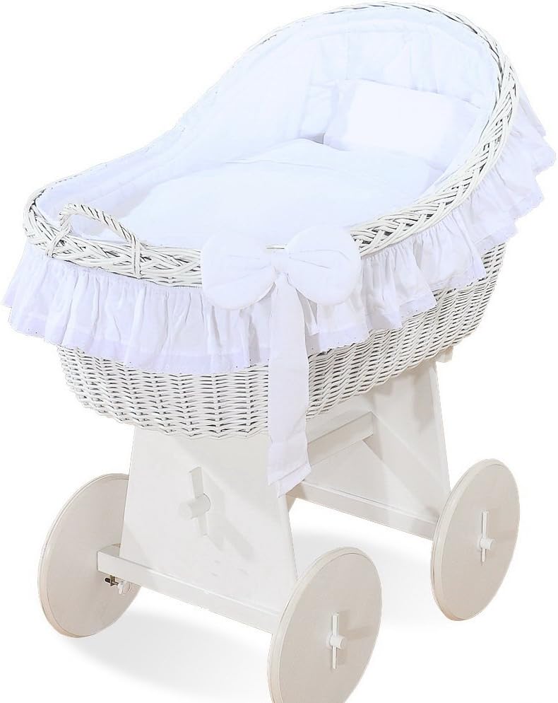 wicker bassinet amazon