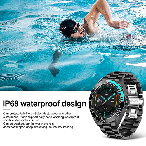 LIGE-Smartwatch-para-Hombre-IP68-Impermeable-rastreador-de-Ejercicios-frecuencia-cardiaca-oxigeno-en-Sangre-Monitor-de-presion-Arterial-Pantalla-tactil-Completa-Reloj-Inteligente-Deportivo