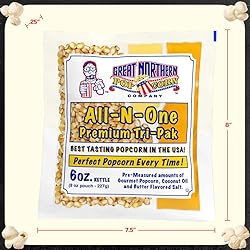 6oz Popcorn Machine Popcorn Packets - All-in-One