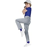 MIVEI 2T 3T 4T 5T to 7 Years Toddler Boys Baseball Pants - Kids Gilrs Tee Ball Softball Tball Pant with Belt Loop UPF50+