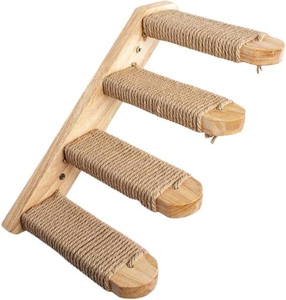 wooden cat ladder