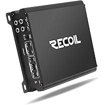 Recoil DI550.4 Full-Range Class-D 4-Channel Car Audio Amplifier
