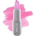 Winky Lux Glitter Confetti Balm, pH Color Changing Lipstick, Vegan & Cruelty Free Lip Balm, Hydrate & Plump, Sheer Pink Lipstick With Lavender Confetti