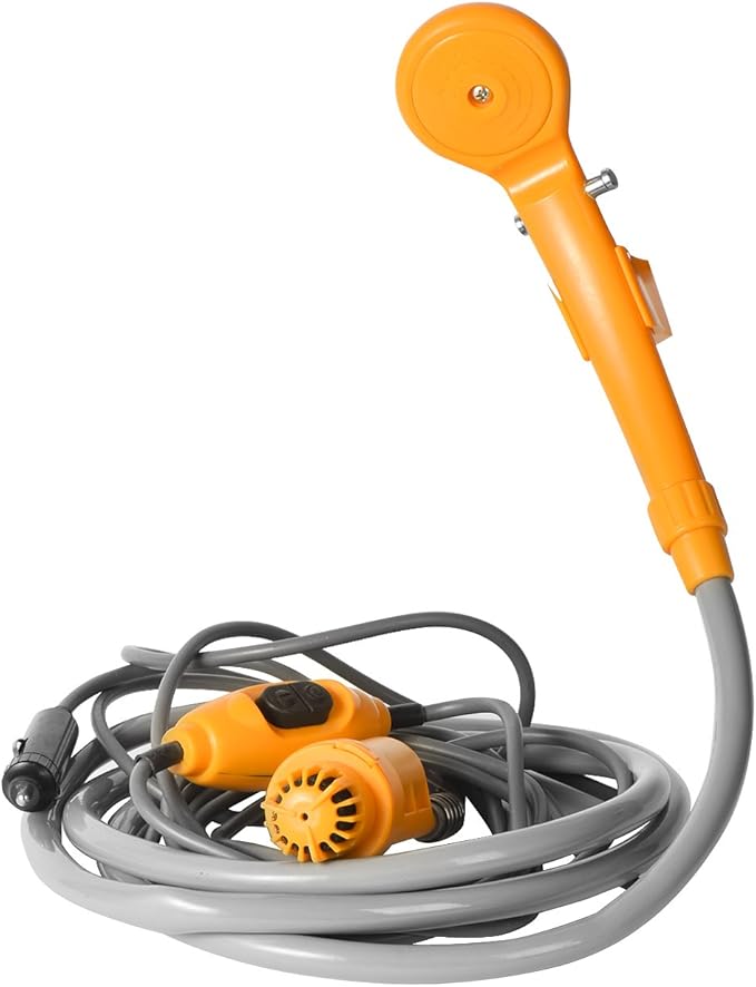 Douche De Camping Portable 12v Avec Pompe Immergée