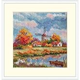 Autumn Cross Stitch Kit by Merejka