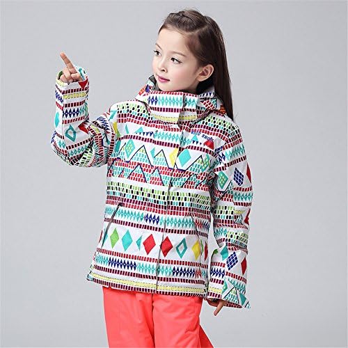 Gsou Snow Winter Kids Ski Jacket Thicken Thermal Girls Snowboard Jackets Children Super Warm Bright Colorful Printed Snow Coats