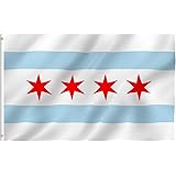 City of Chicago 3'x5' Polyester Flag 3x5