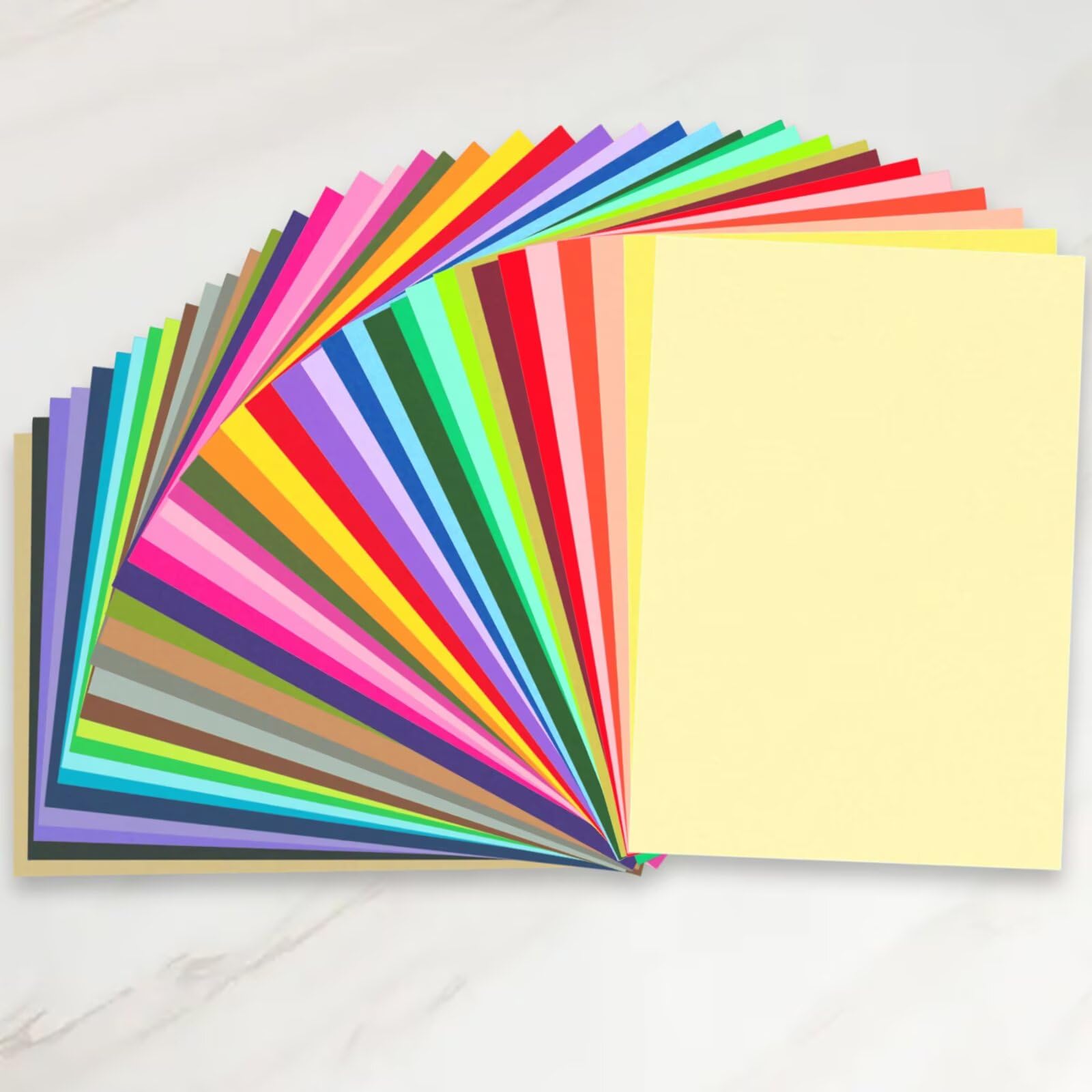 Photo 1 of 100 Sheets Colorful Tissue Paper 12" x 8.4" Bulk Wrapping Paper for Gift Wrapping and Crafts