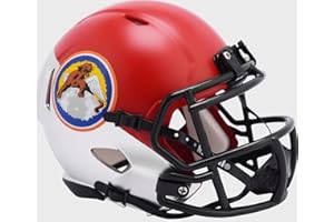 RIDDELL Air Force Falcons Tuskegee 100th Special Limited Edition Speed Mini Football Helmet