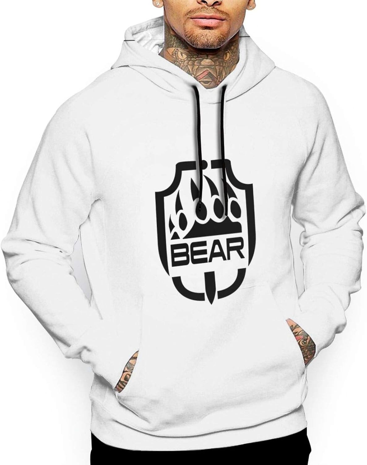 Amazon.com: Escape from Tarkov Bear Claw Men’s Hoodie Sweatshirt Full