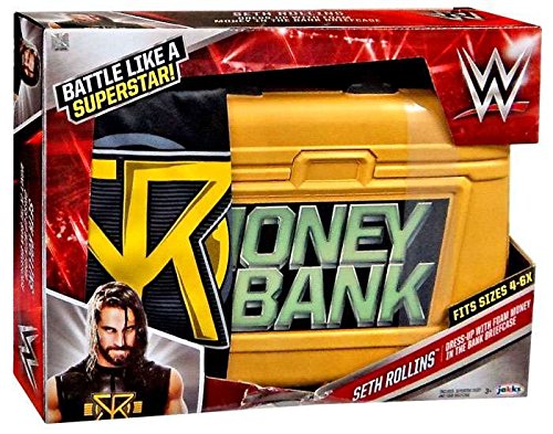 WWE Wrestling Seth Rollins Dress-Up with Money in the Bank Briefcase