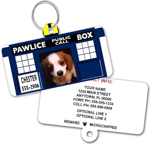 name tags for dogs amazon