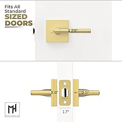 Mega Handles - Prime Privacy I Lever Door Lock