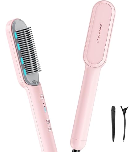 Amazon.com : Wavytalk Steamlin Pro Steam Straightener Brush