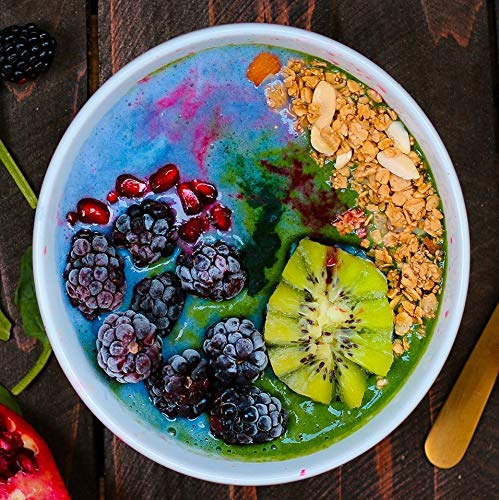 Ellie's Best Organic Blue Spirulina Powder Superfood Supplement - Odorless - 3LB Bulk - Vegan, Non GMO, Gluten-Free, Dairy-Free, Brilliant Blue Food Coloring - Pure Water Extracted