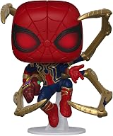 Funko Pop Marvel Endgame Iron Spider with Nano Gauntlet Figure view 4