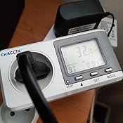 Chacon Energieverbrauchsmesser 570 - Stromzähler Für Steckdose Mit CO2-Anzeige
