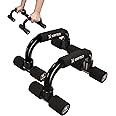 BODYTECH Push up Bars Strength Training with Foam Grip & Non-Slip handling. Load Capacity 220 lbs. Push Up Stands Handle for Floor Workouts