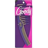 Goody Styling Essentials Detangling Comb (Color May Vary), Suitable for All Hair Types, Fine Tooth Comb Detangles Wet or Dry Hair, Styling Accessories for Women, Men, Boys, and Girls