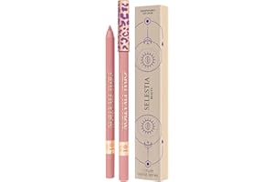 SELESTIA BEAUTY Lip Liner Oral Fixation - Women's Christmas Gifts - Long-lasting & Waterproof Lip Pencil Liner for Precision Application with Sharpenable Tip (FIRST BASE)