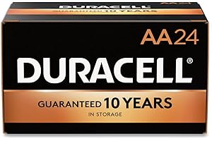 Duracell Alkaline AA 24 Batteries Coppertop MN1500