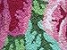 USTIDE Pink Bathroom Rugs, Floral Bathmat Flower Rug, Girls Bedroom Decor Rugs, Thick Washable Non-SKid Floor Carpet, Bedside Mat (2FTx3FT)