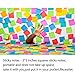 Early Buy 6 Bright Color Self-Stick Notes Sticky Notes 12 Pads/Pack 100 Sheets/Pad Sticky Notes 3 X 3 Inches Box Packing - Quality Improved