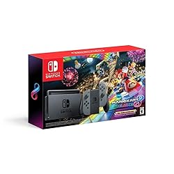 Nintendo Switch w/ Gray Joy-Con + Mario Kart 8