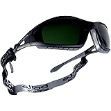 Bolle Safety Shade 5.0 Welding Safety Glasses, Scratch-Resistant,