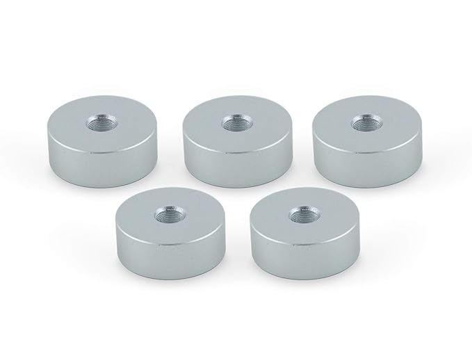 INNVAPE 5X Verdampfer Ständer Halter mit 510er Gewinde für Atomizer bis 26mm Durchmesser (Silber)