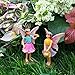 Mood Lab Fairy Garden - Fairy Figurines - Miniature Garden Kit - Walking Girls Set of 2 pcs for Outdoor or House Decor