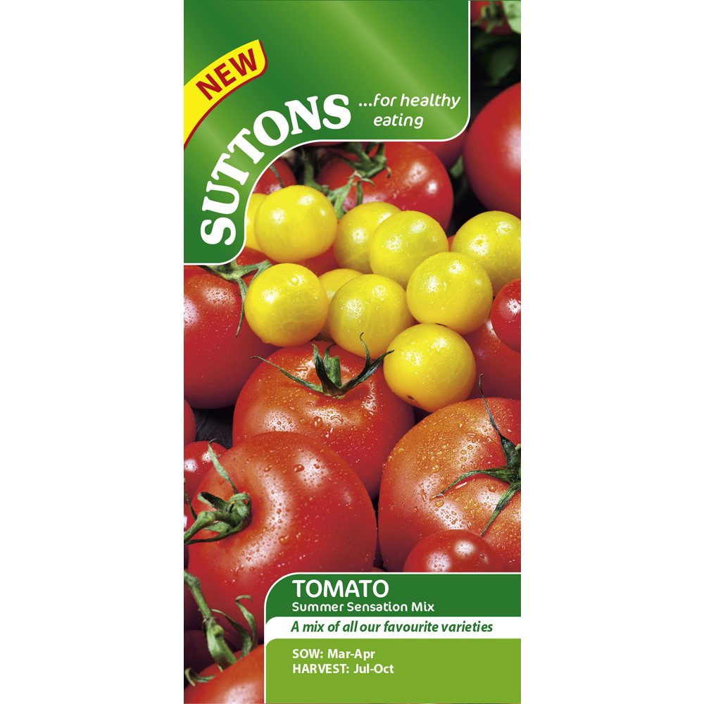 Suttons Seeds Tomato Summer Sensation Seeds Amazon.co.uk Garden
