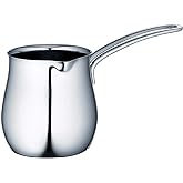 Cuisinox Stainless Steel Turkish Cezve Coffee Pot, 24 oz.