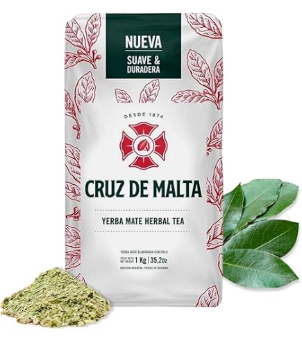 Yerba Mate Intensa – 3 X 1kg (2.2 Lb) Bags, Uruguayan Loose Leaf, Intense Flavor