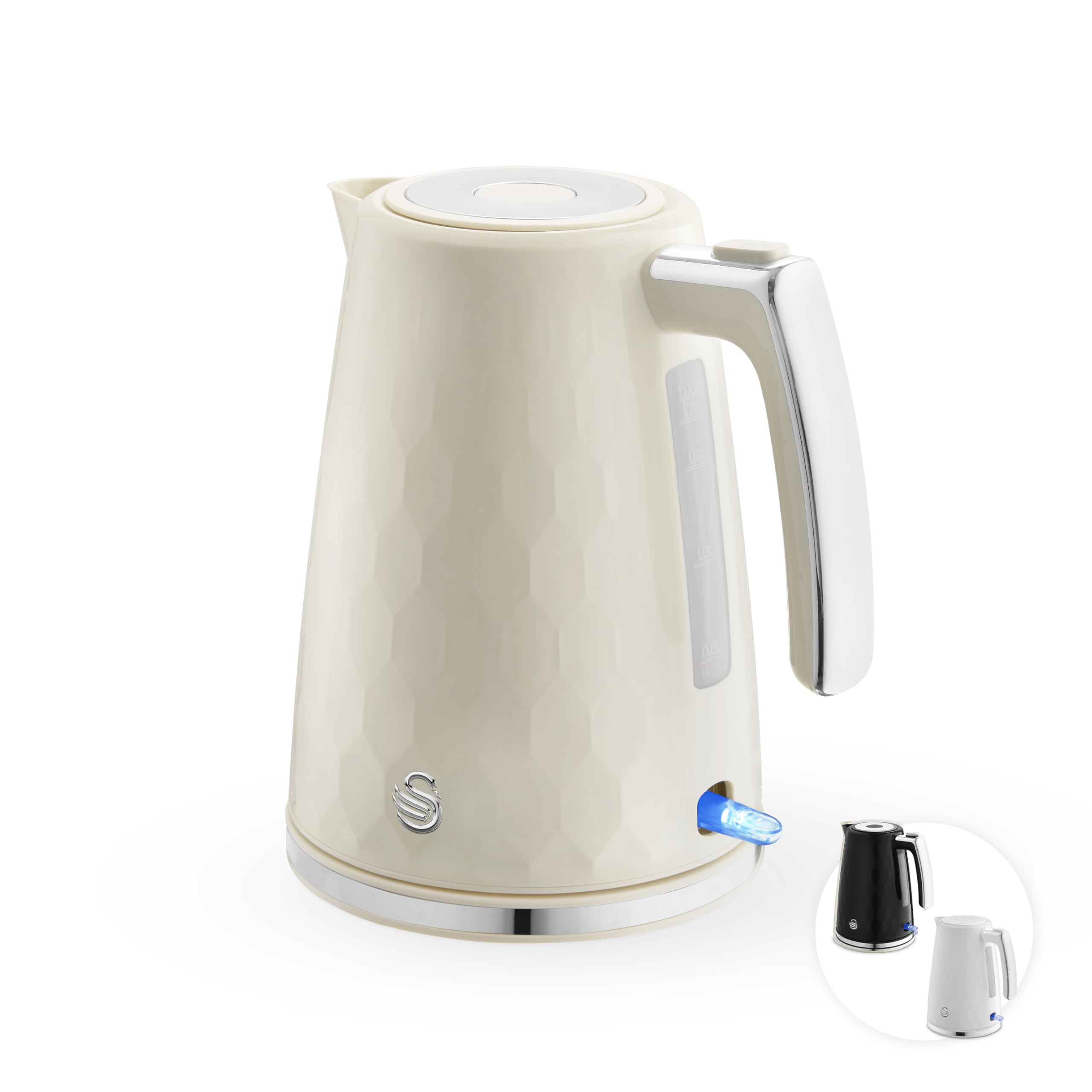 Swan Hexton 1.7L Electric Kett...
